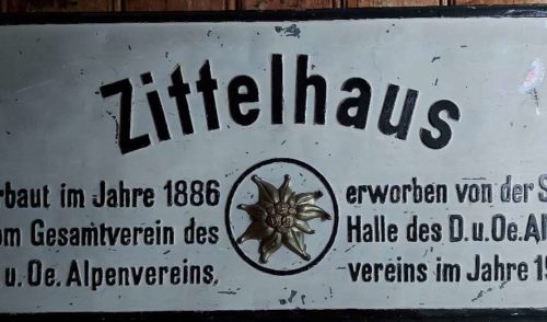 Artikelbild zu Artikel 2023-07 Zittelhaus – auf den Spuren unserer Sektionshistorie